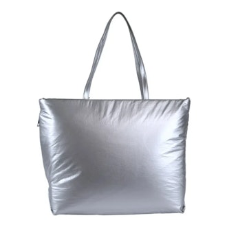 A New Day Athleisure Soft Tote Handbag in Silver