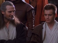 Qui-Gon Jinn and Obi-Wan Kenobi in 'The Phantom Menace.'