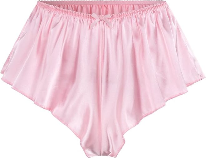 Satini Satin Fluted French Briefs