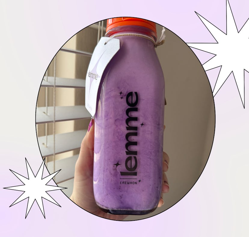 I tried Kourtney Kardashian's Lemme x Erewhon juice to see what it tastes like.