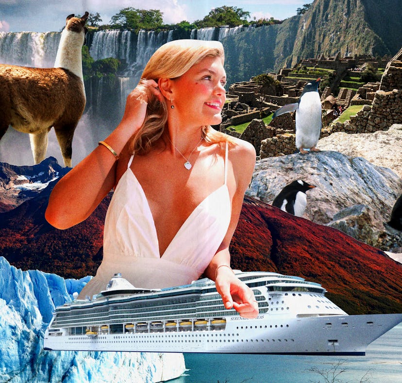 Madison Schwetje is living the Suite Life on Deck onboard the viral 9-month Ultimate World Cruise fr...