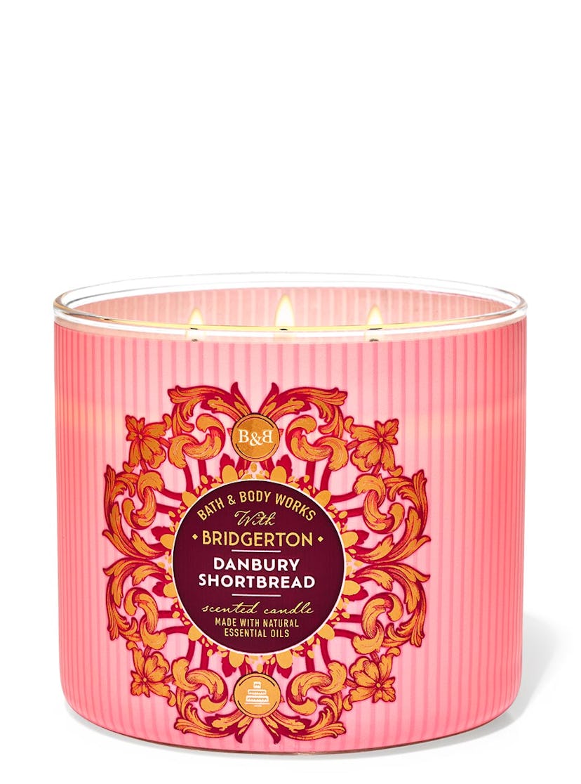 Danbury Shortbread 3-Wick Candle