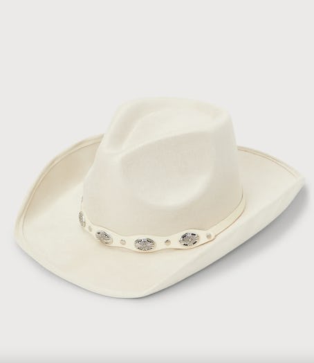 Rodeo Cutie Ivory Suede Cowboy Hat