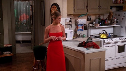 Jennifer Aniston as Rachel Green on Friends Season 7.
