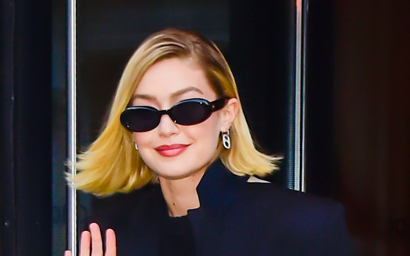 NEW YORK, NEW YORK - MARCH 14: Gigi Hadid is seen  on March 14, 2024 in New York City. (Photo by Ray...