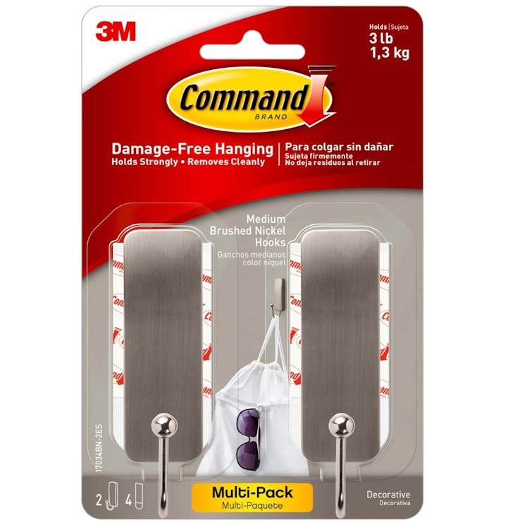 Command Decorative Wall Hooks (2-Pack)