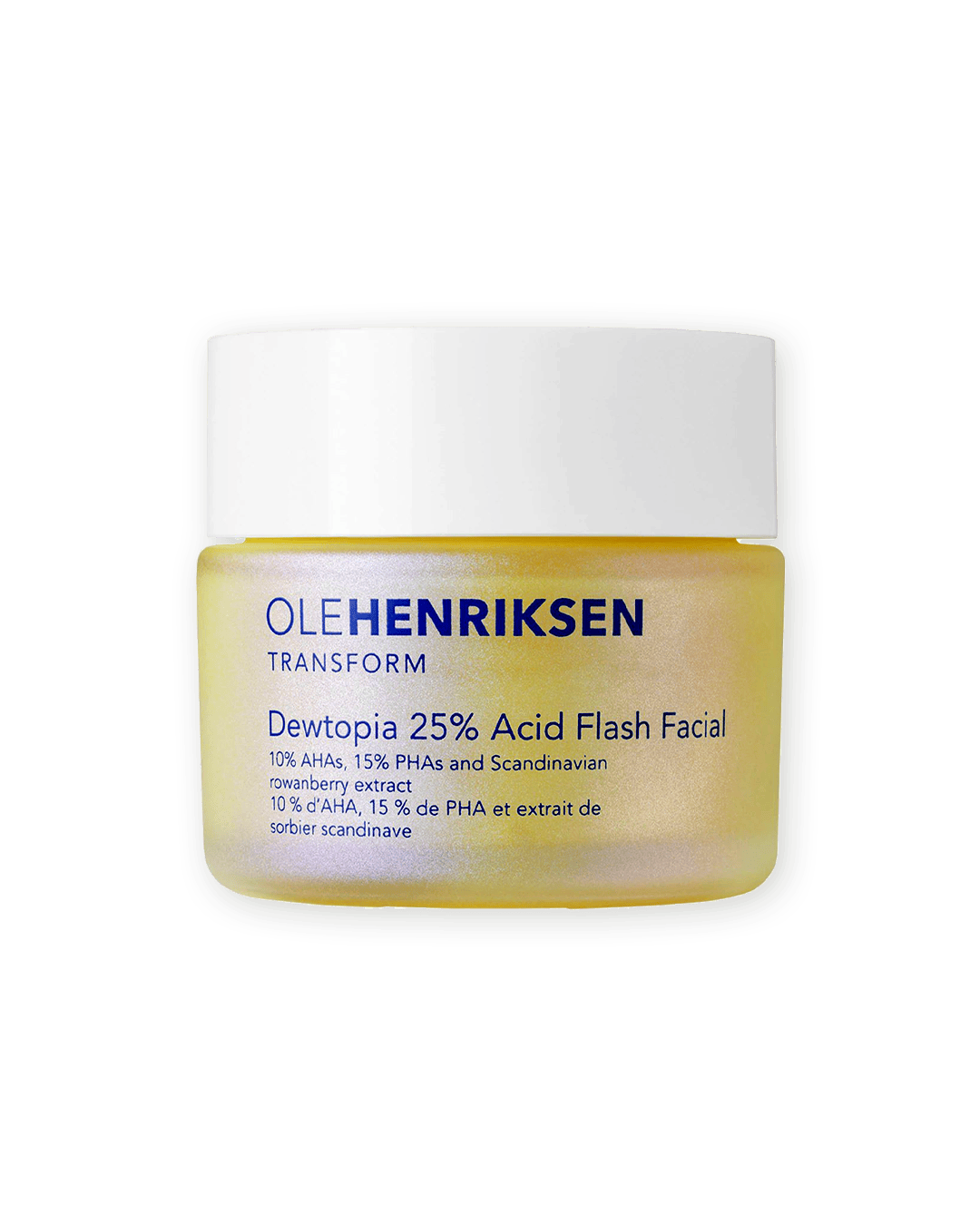 OleHenriksen Dewtopia 25% AHA + PHA Flash Facial Exfoliating Face Mask
