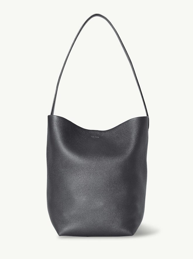 Medium N/S Park Tote in Leather