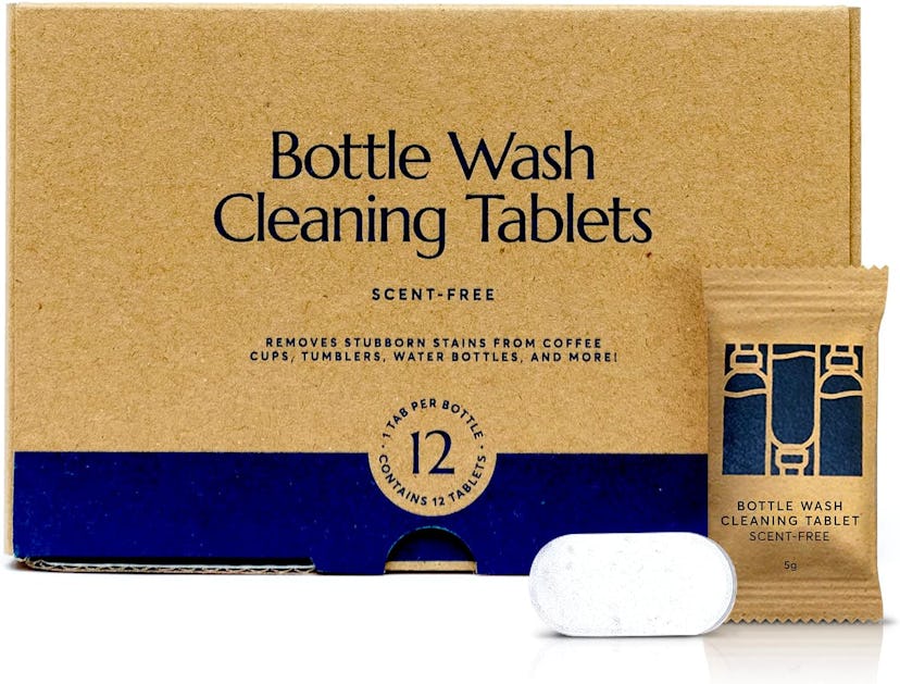 CLEANOMIC Bottle Wash Cleaner Tablets (12-Pack)