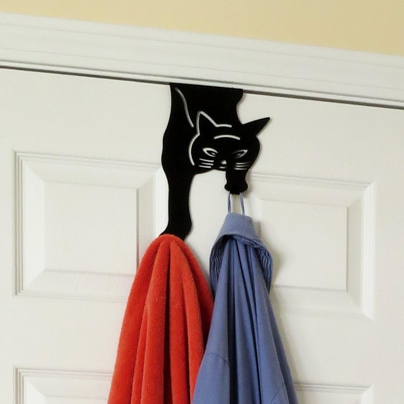 Evelots Cat Over-The-Door Hook