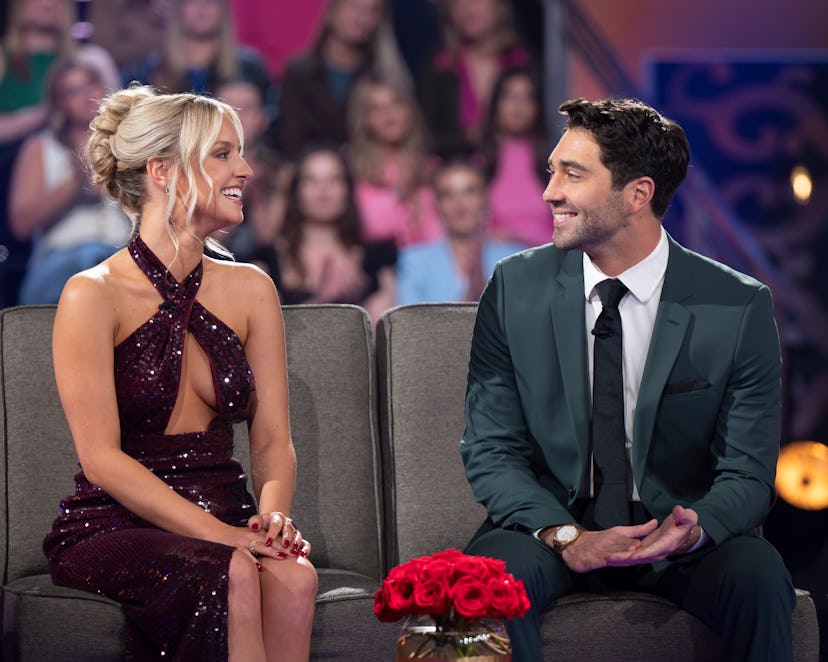 Daisy and Joey on ‘The Bachelor’ finale. Photo via ABC