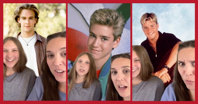 A mom had her teen daughter to rate 90s heartthrobs and she was super harsh. 