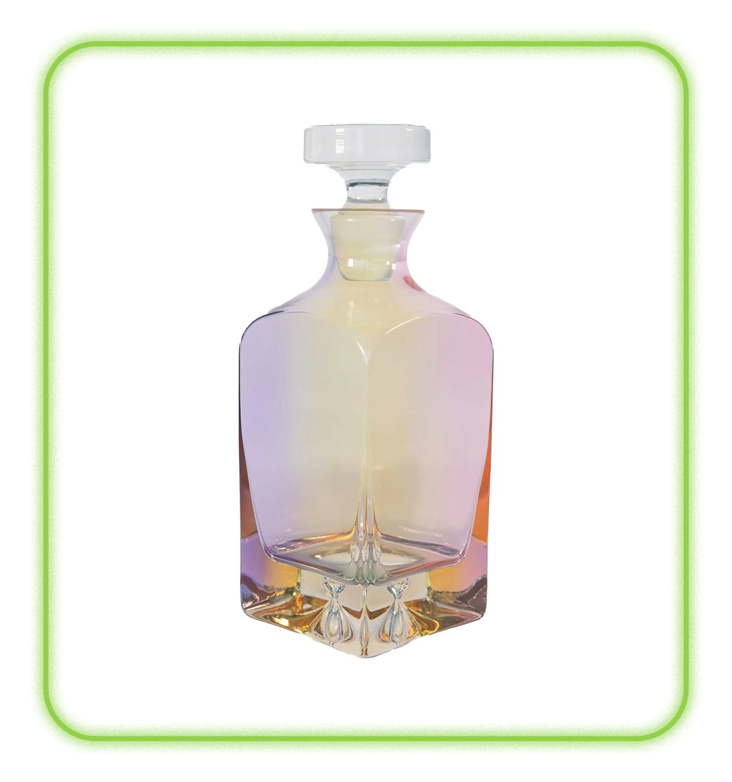 Iridescent Decanter