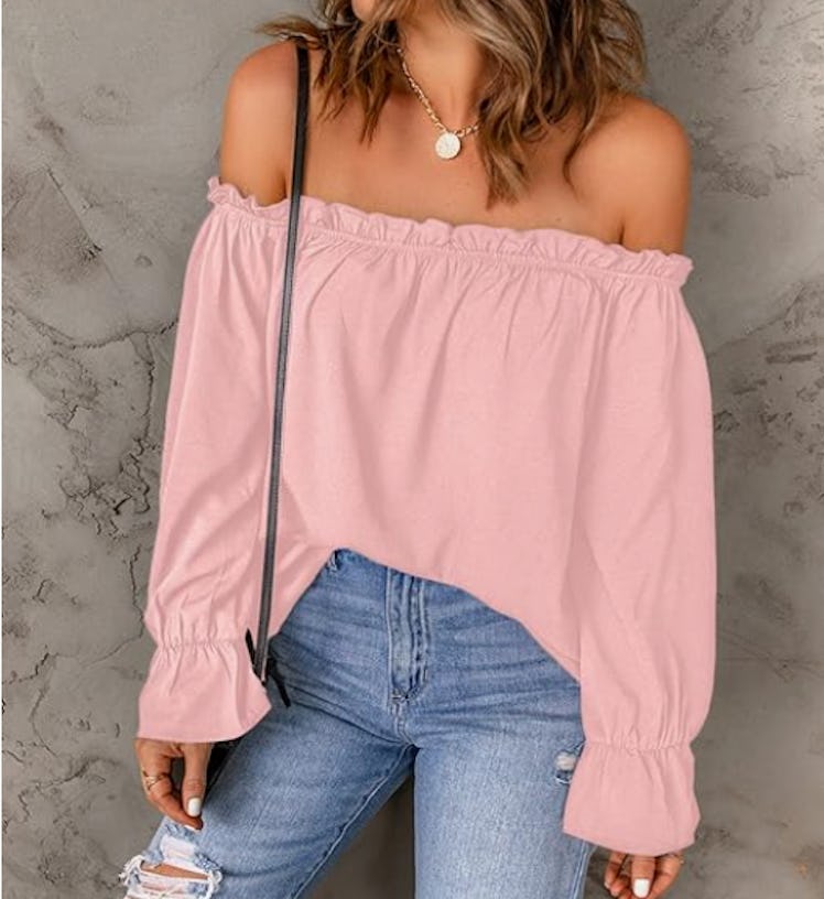 Spriolim Off-The-Shoulder Blouse