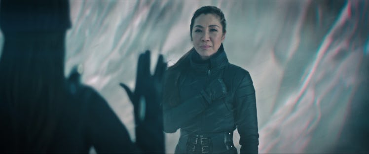 Georgiou (Michelle Yeoh) steps into the Guardian of Forever in 'Discovery' Season 3.