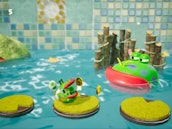 Yoshi's Crafted World video game still