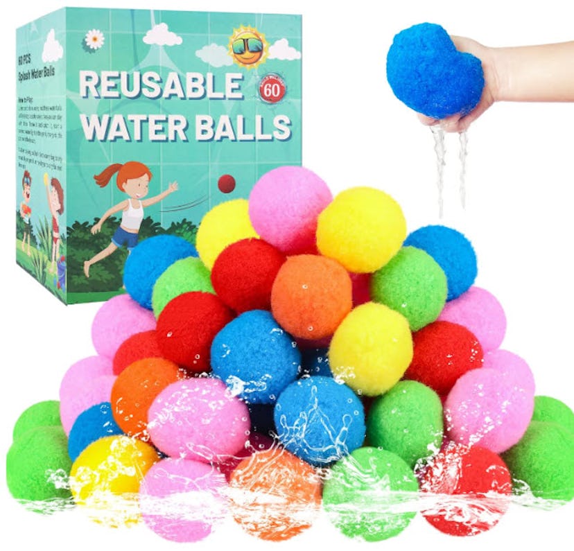 BEFANS Reusable Water Balls (60-Piece)