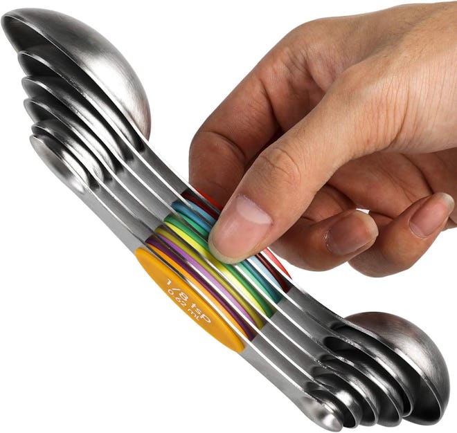 YellRin Magnetic Measuring Spoons Set (6-Pack)
