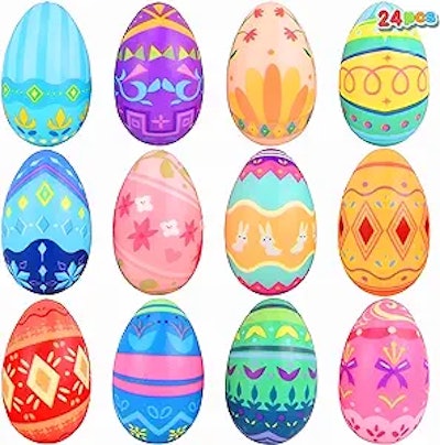 JOYIN Squishy Easter Eggs 24-Count