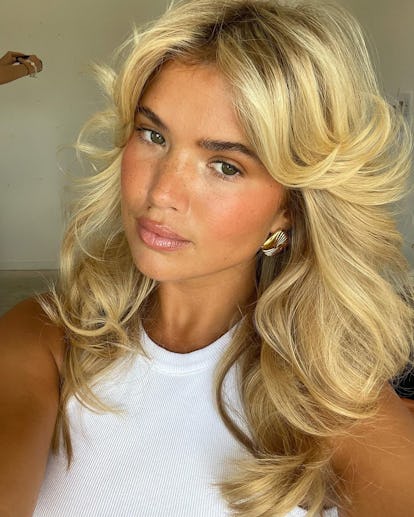 Matilda Djerf tells Bustle her exact hair care routine.