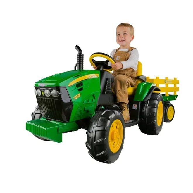 Peg Perego John Deere Ground Force Tractor Ride-On 