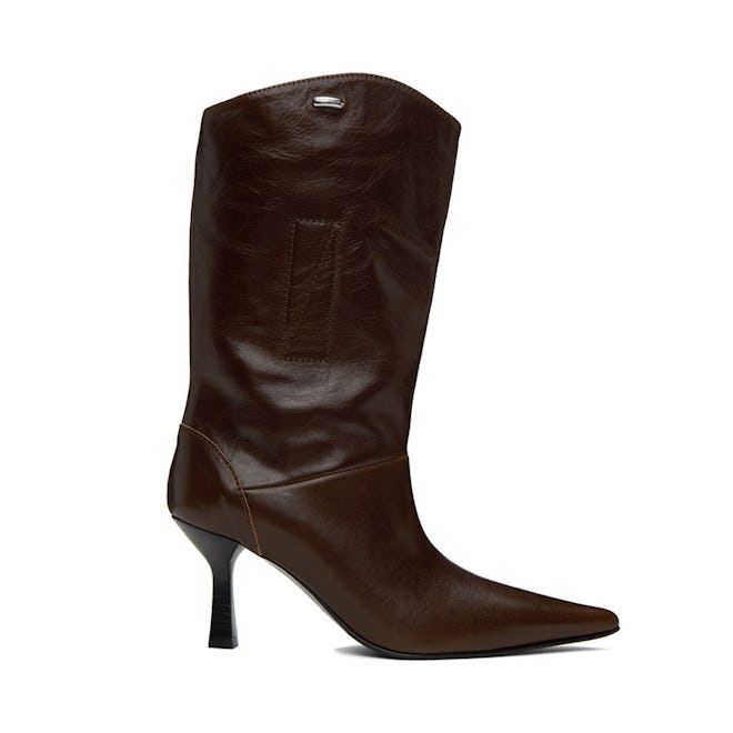 Brown Envelope Boots