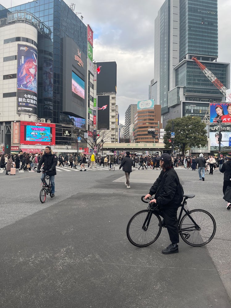 Shibuya Scramble Crossing in Tokyo, Japan