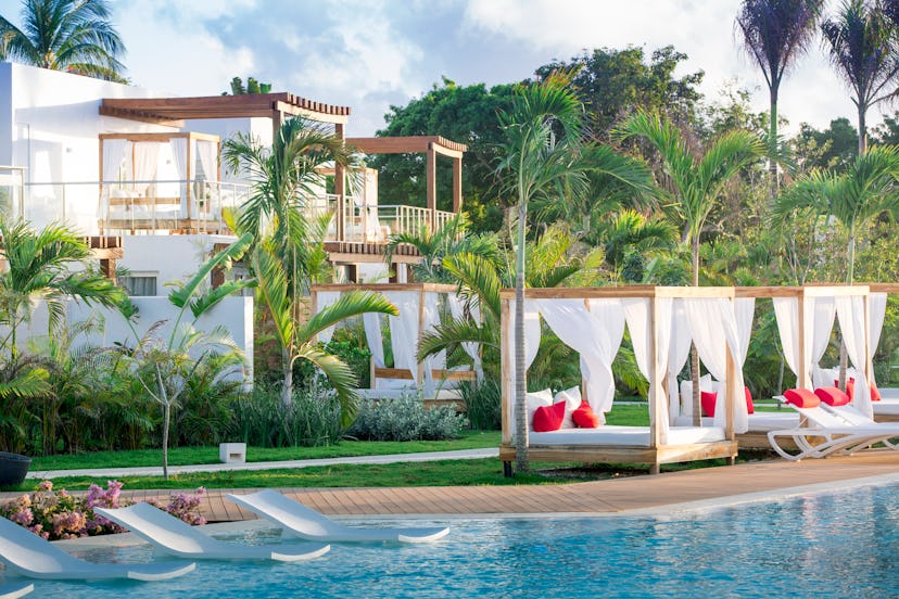 Club Med Punta Cana has a calm pool for adults.