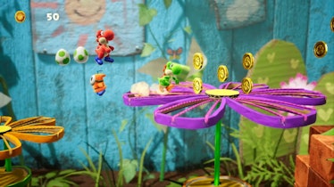 Yoshi's Crafted World video game still