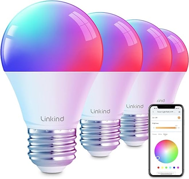 Linkind Smart Light Bulbs (4-Pack)