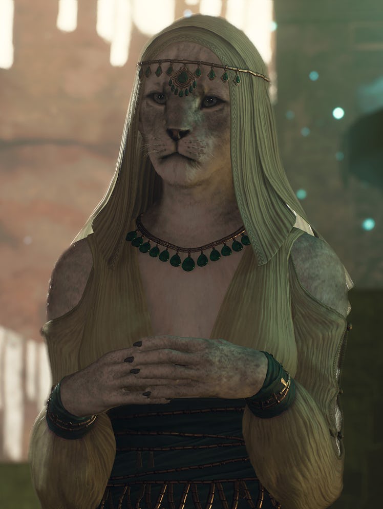screenshot of Empress Nadinia in Dragon's Dogma 2