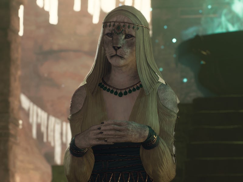 screenshot of Empress Nadinia in Dragon's Dogma 2