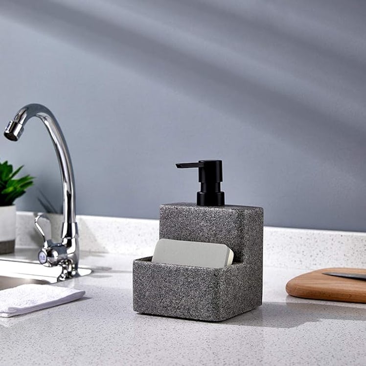 zccz Soap Dispenser with Sponge Holder