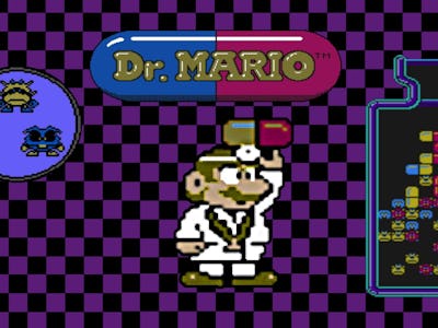 Dr Mario game art