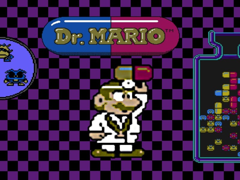 Dr Mario game art