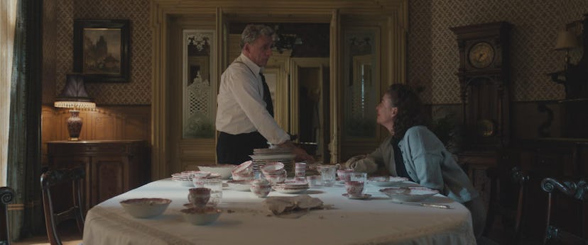 Lior Ashkenazi and Robin Weigert in ‘We Were the Lucky Ones.’ Photo via Hulu