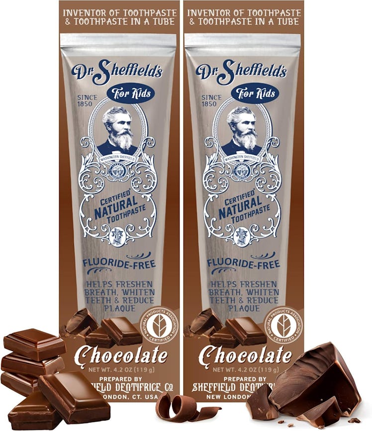 Dr. Sheffield's Natural Chocolate Toothpaste (2-Pack)