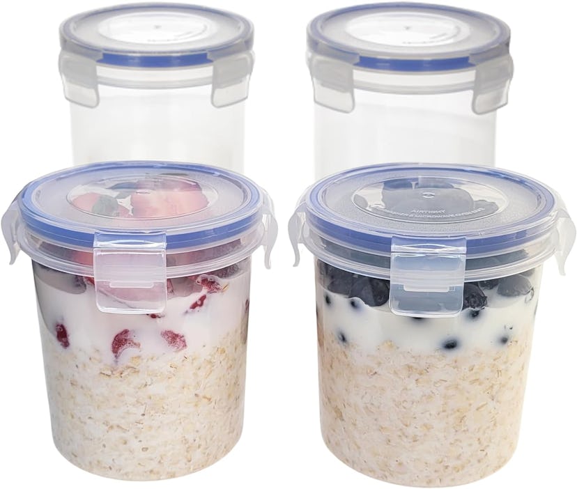 Overnight Oats Container (4-Pack)