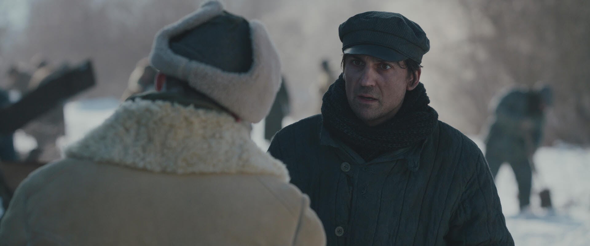 Henry Lloyd-Hughes in &lsquo;We Were the Lucky Ones.&rsquo; Photo via Hulu