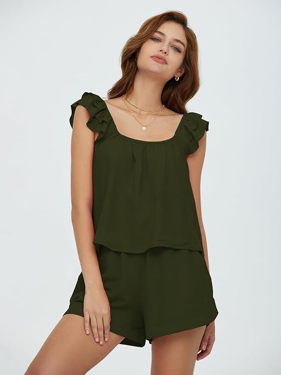 DEEP SELF 2-Piece Summer Romper