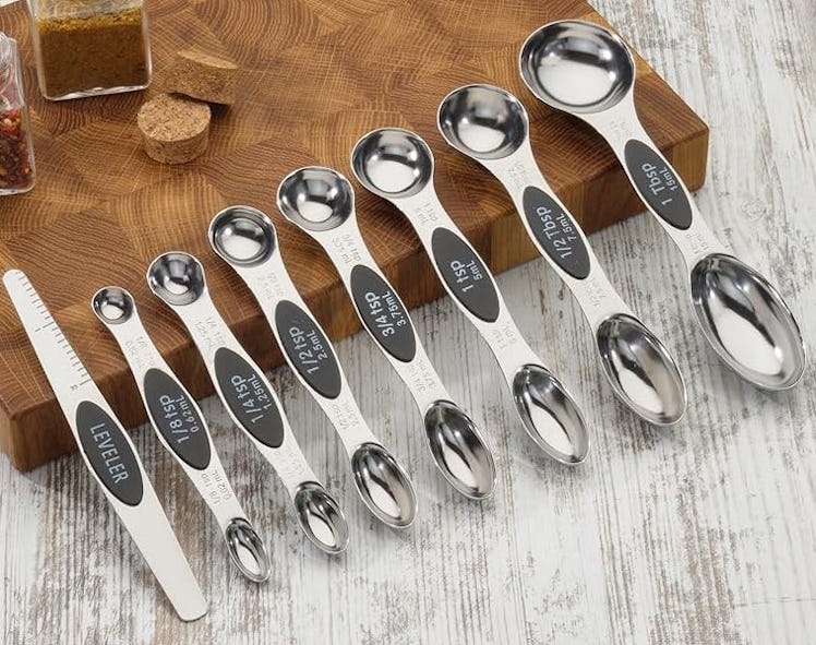 CH1EF Magnetic Metal Measuring Spoons Set