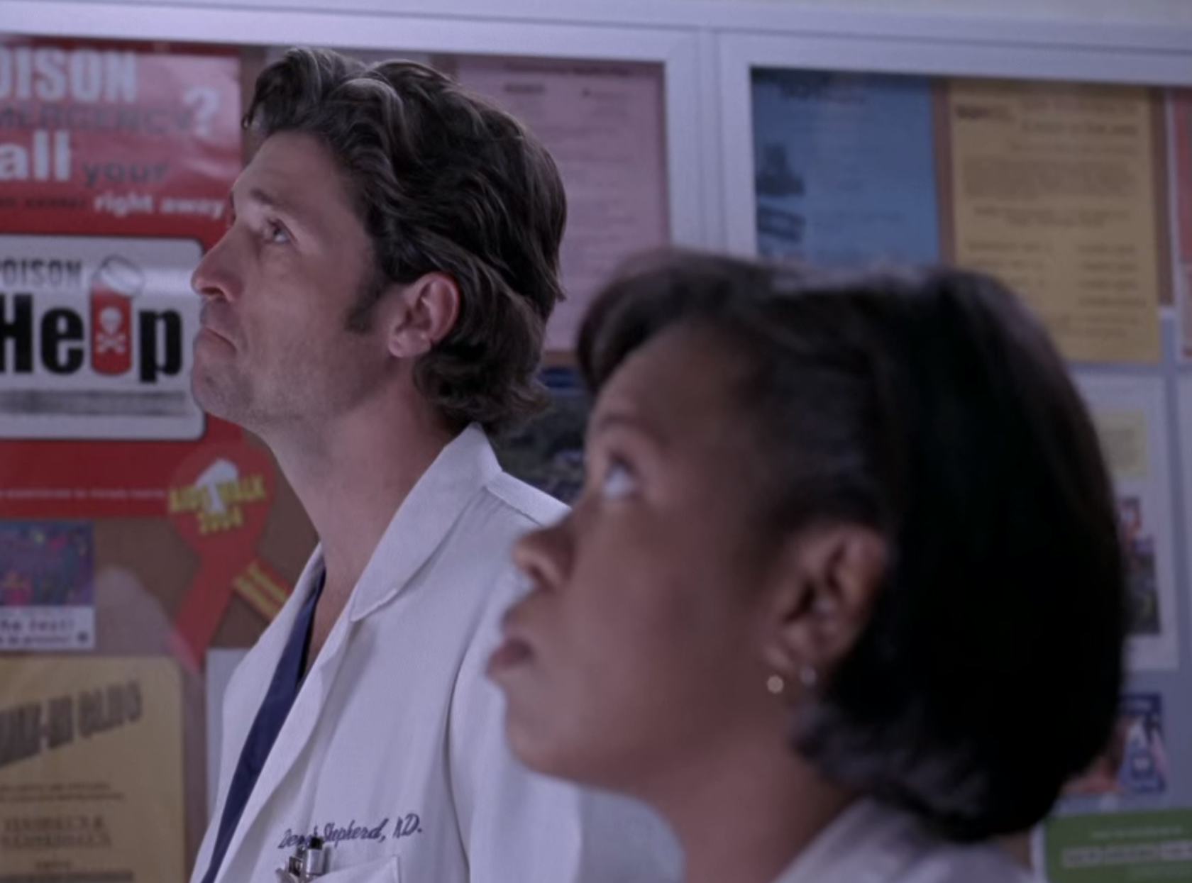 Derek and Bailey on &lsquo;Grey&rsquo;s Anatomy.&rsquo; Screenshot via Netflix
