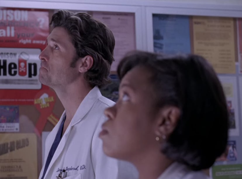 Derek and Bailey on 'Grey's Anatomy.' Screenshot via Netflix