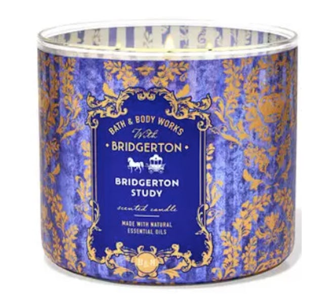 Bridgerton Study 3-Wick Candle