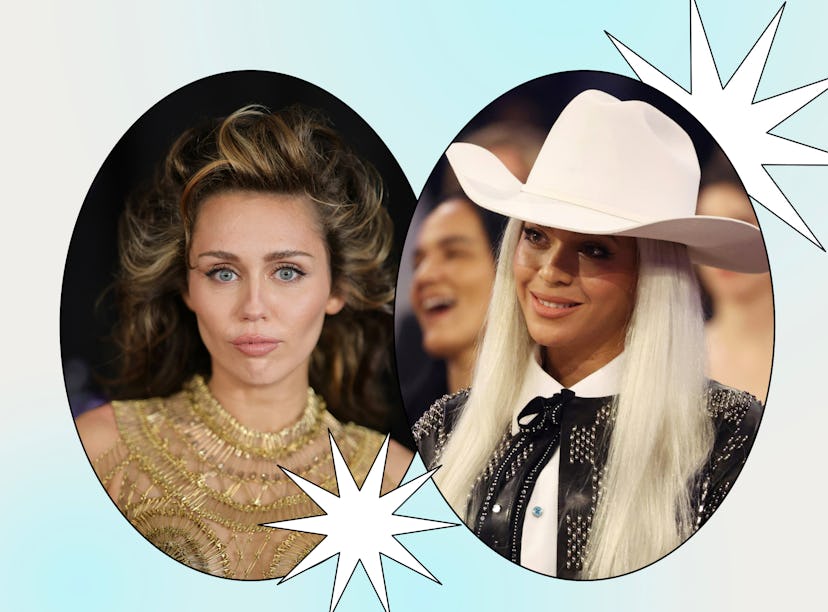 Beyoncé and Miley Cyrus