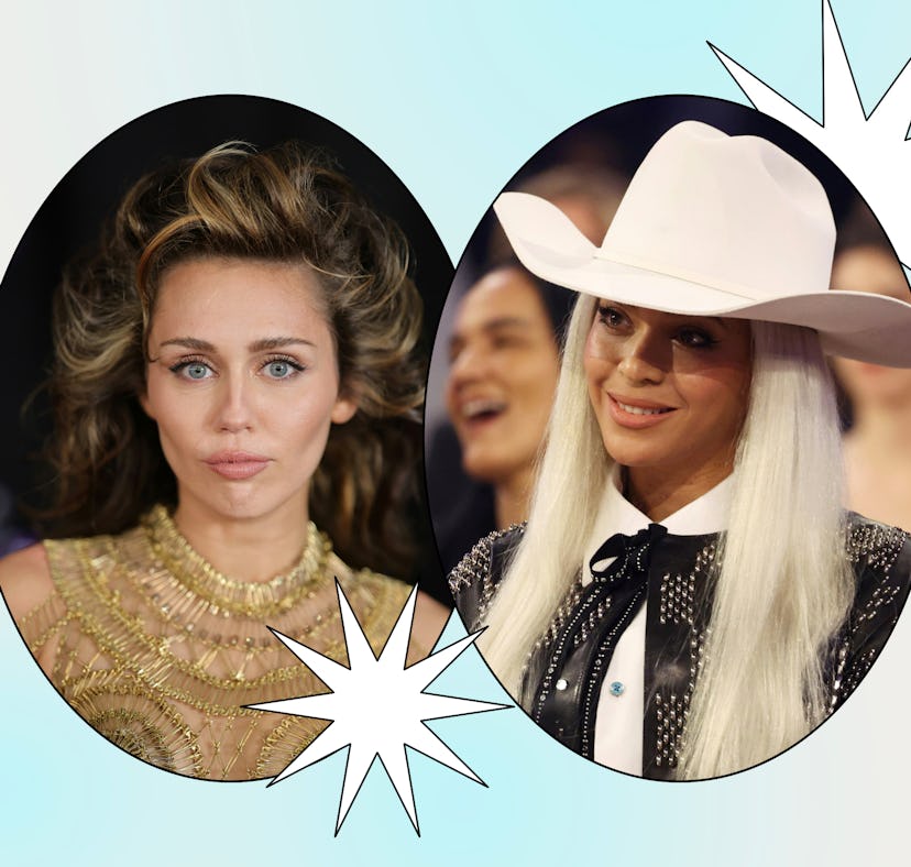 Beyoncé and Miley Cyrus