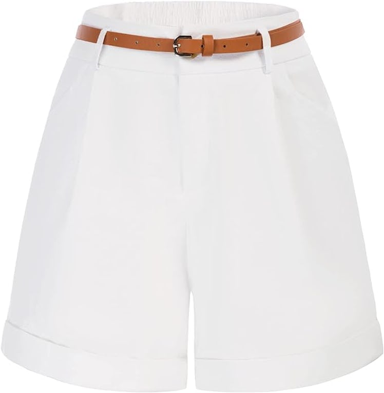 Belle Poque Shorts Wide Leg Bermuda Shorts