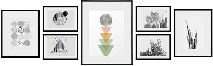 Golden State Art Gallery Wall Frames (Set of 7)