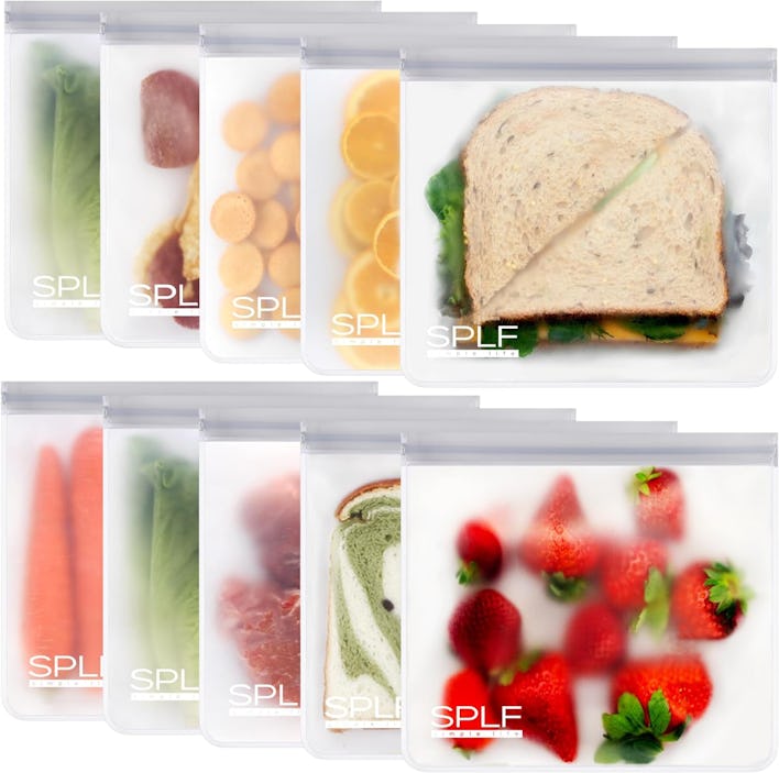 SPLF Reusable Sandwich Bags (10-Pack)