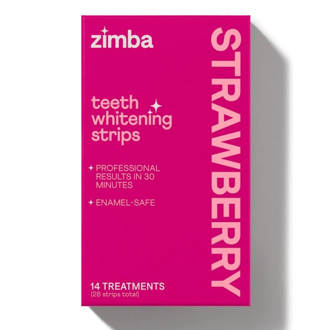 Zimba Flavored Teeth Whitening Strips (14 Treatments)